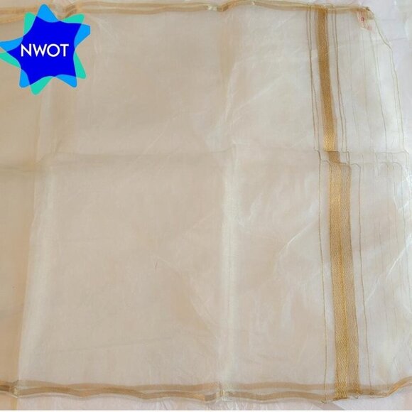 Antique Silk Scarf - Picture 1 of 10